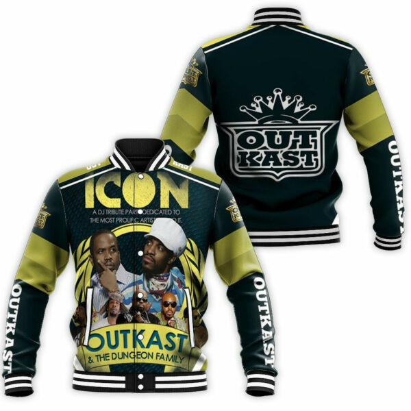Outkast And Dungeon Icon Family Show 6k681 Gift For Fan Baseball Jacket 405