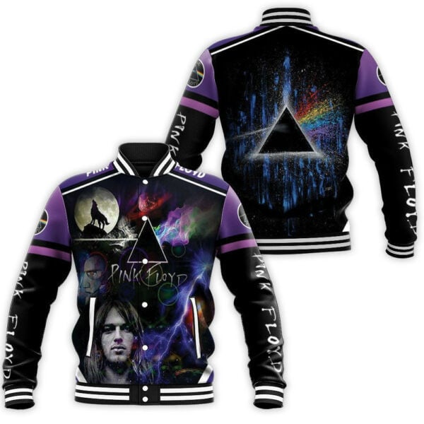 Pink Floyd Dark Side Of The Moon Baseball Jacket 90
