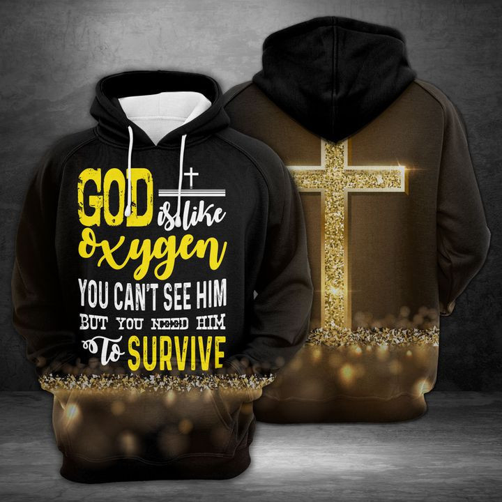 We Need God 3D All Over Print Hoodie & Zip Hoodie