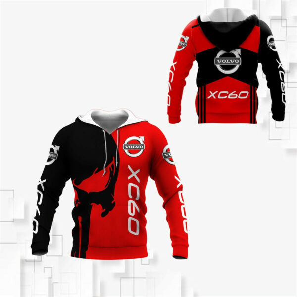 Volco Xc60 Shirt 846, 3d Hoodie Zip Hoodie 2676