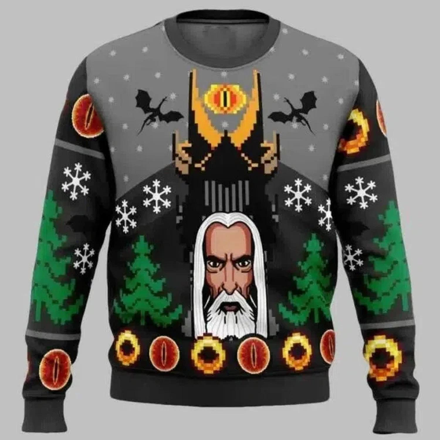The Lord Of The Rings Ugly Christmas Sweater