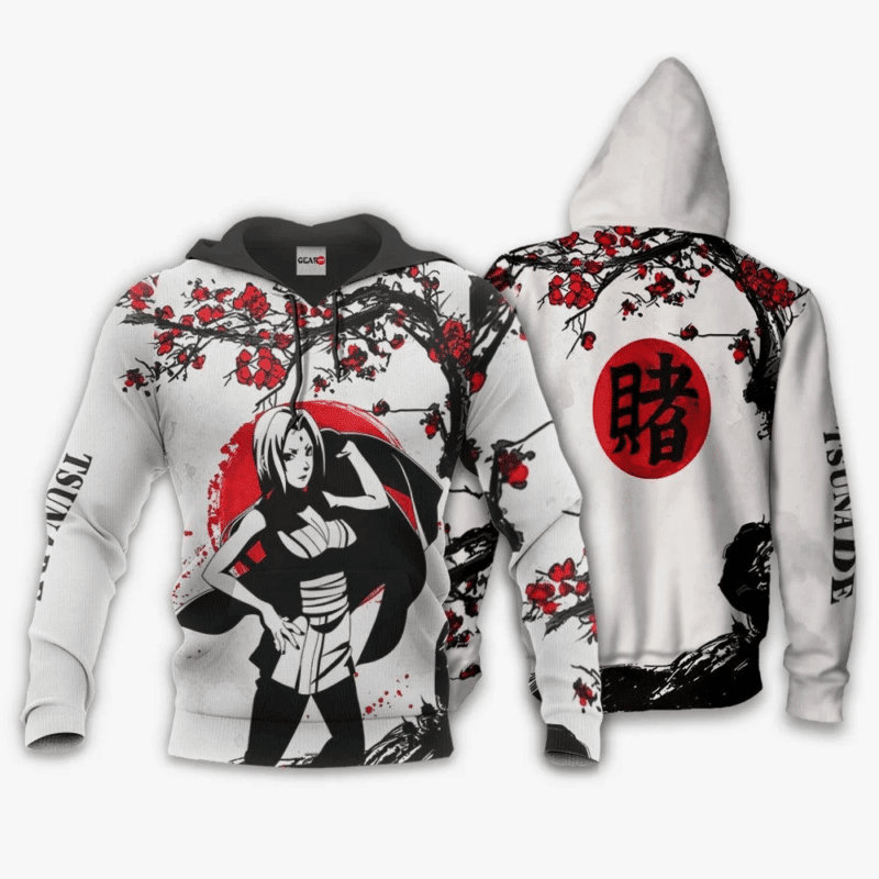 Tsunade Naruto For All 3d Hoodie Zip Hoodie