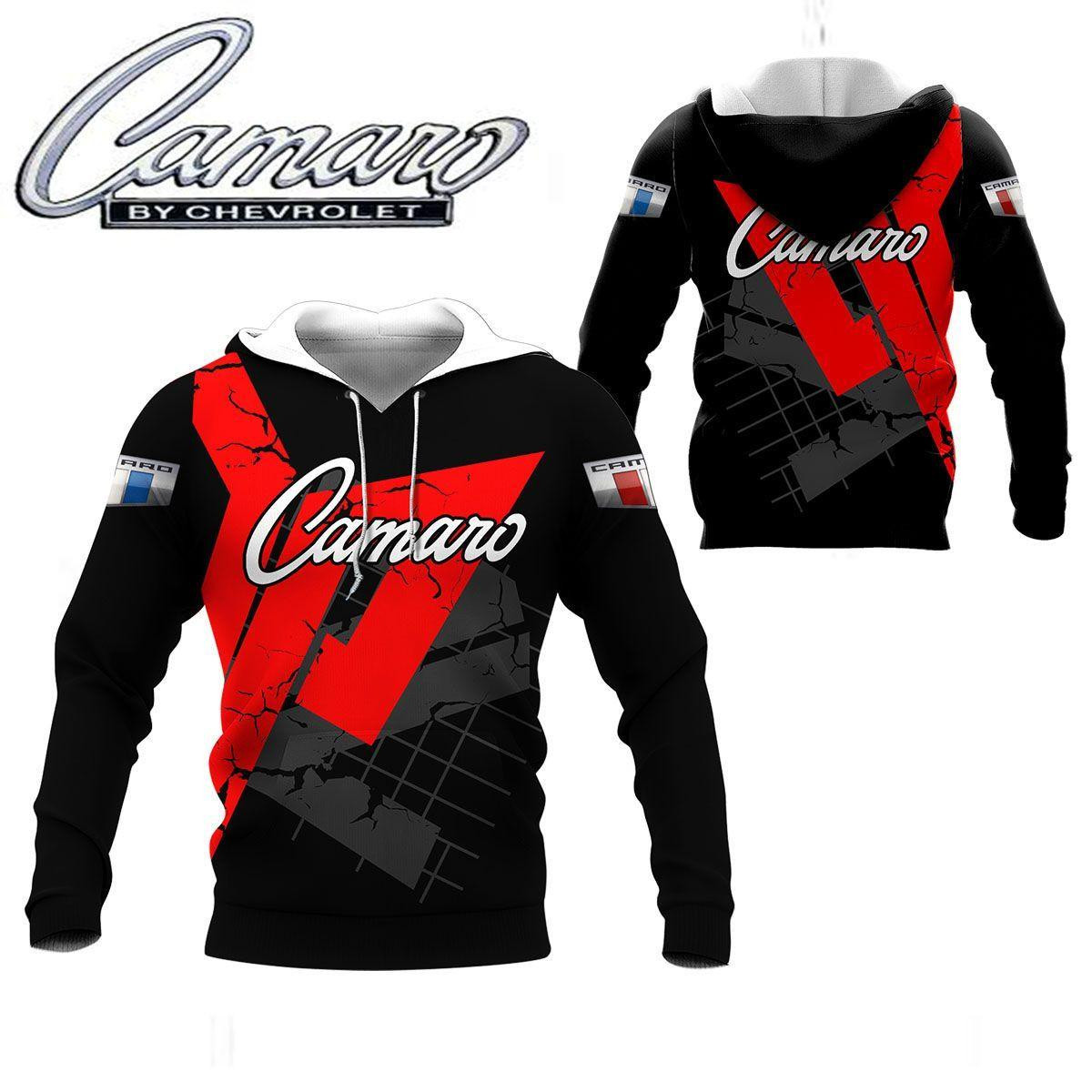 Chevrolet Camaro Shirt 395, 3d Hoodie Zip Hoodie