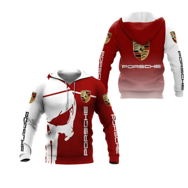 Porsche Shirt 250, 3d Hoodie Zip Hoodie 2066