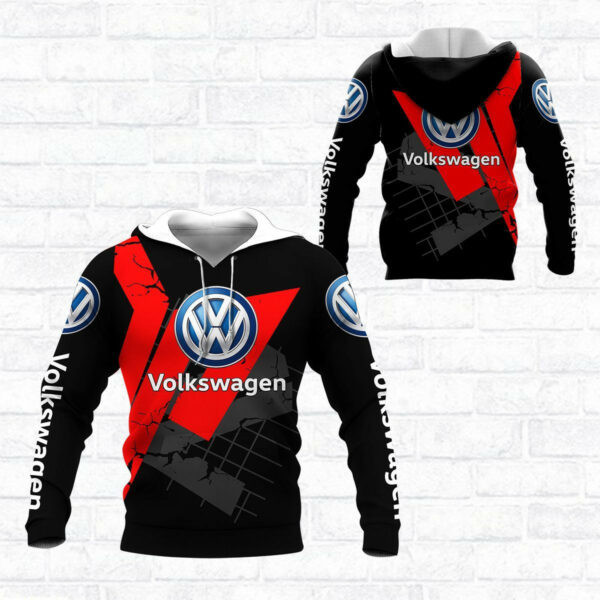 Volkswagen Shirt 682, 3d Hoodie Zip Hoodie 2434