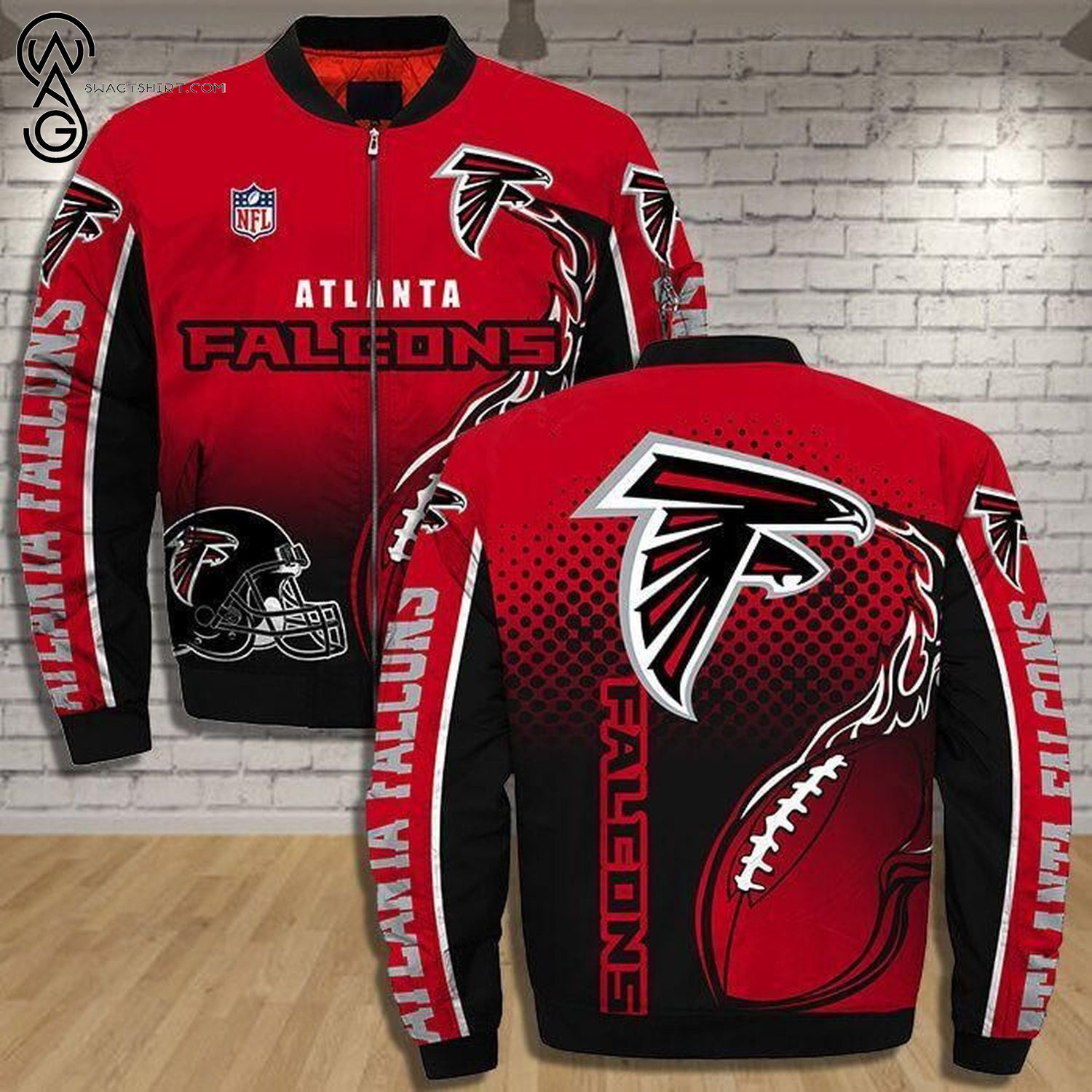 Atlanta Falcons Bomber Jacket BG15