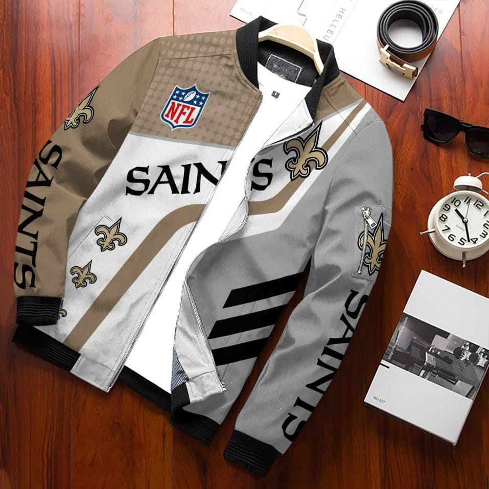 New Orleans Saints Bomber Jacket 727