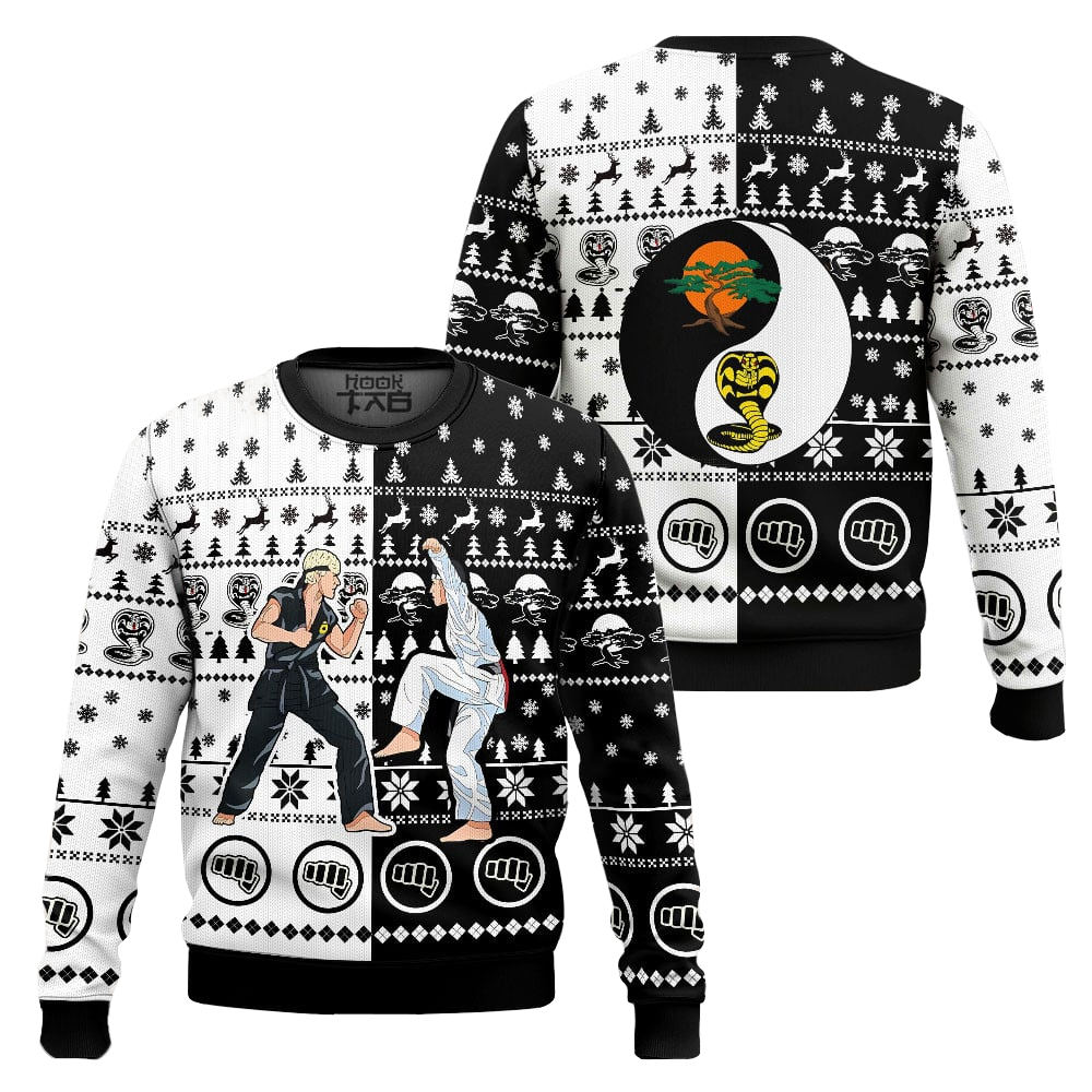Daniel Johnny Cobra Kai Ugly Christmas Sweater 2025