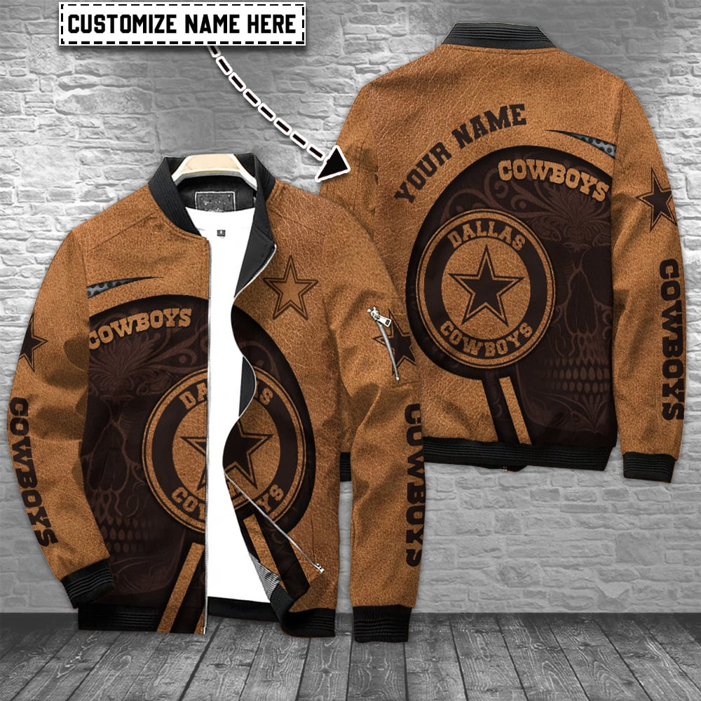 Cowboys Personalized Bomber Jacket BG905