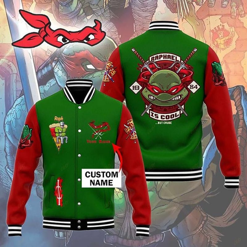 Teenage Mutant Ninja Turtles Baseball Jacket