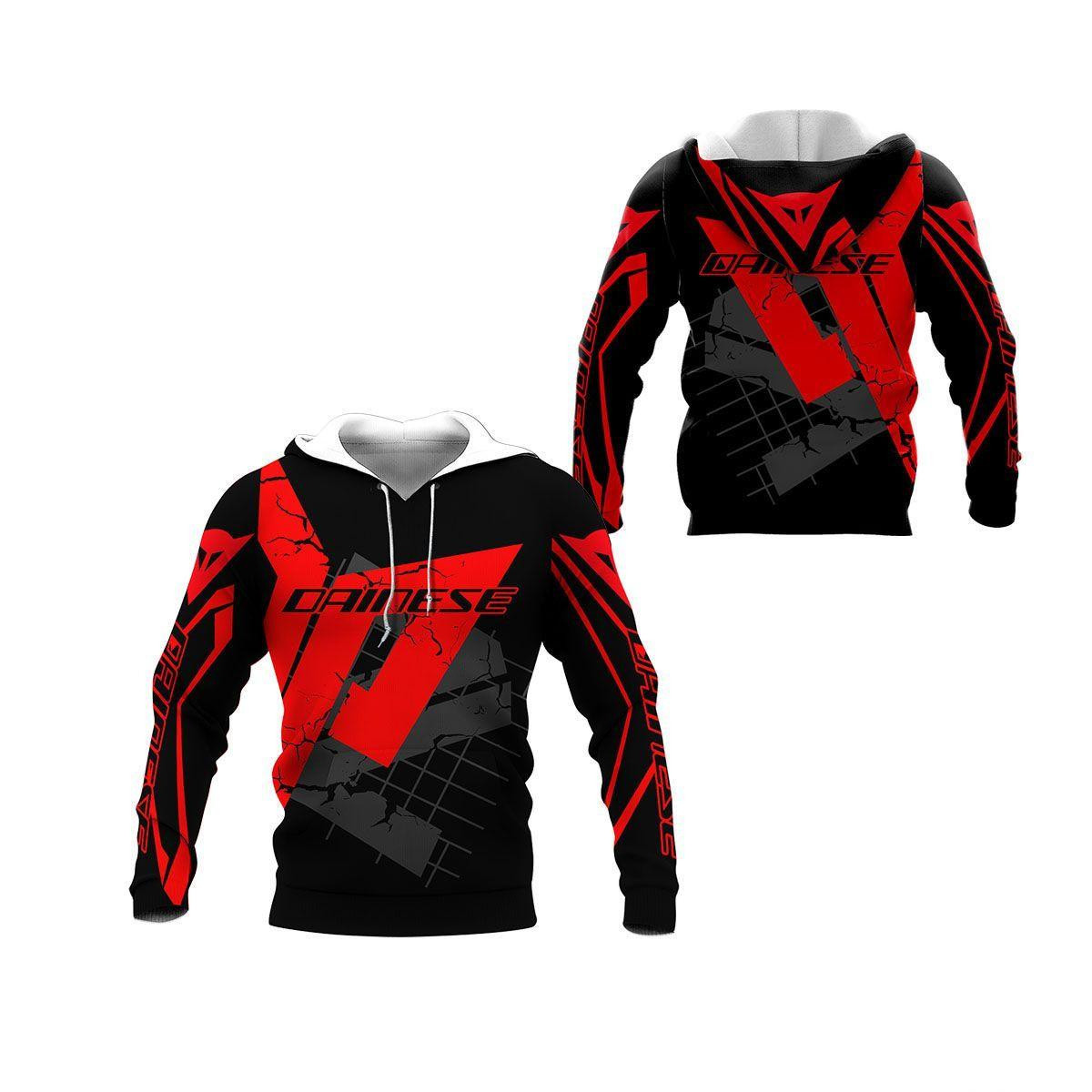 Dainese Shirt 195, 3d Hoodie Zip Hoodie