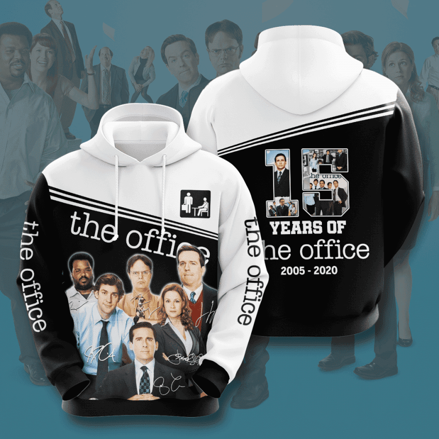 The Office Movie Character Anniversary 10 Years 3D All Over Print Hoodie & Zip Hoodie