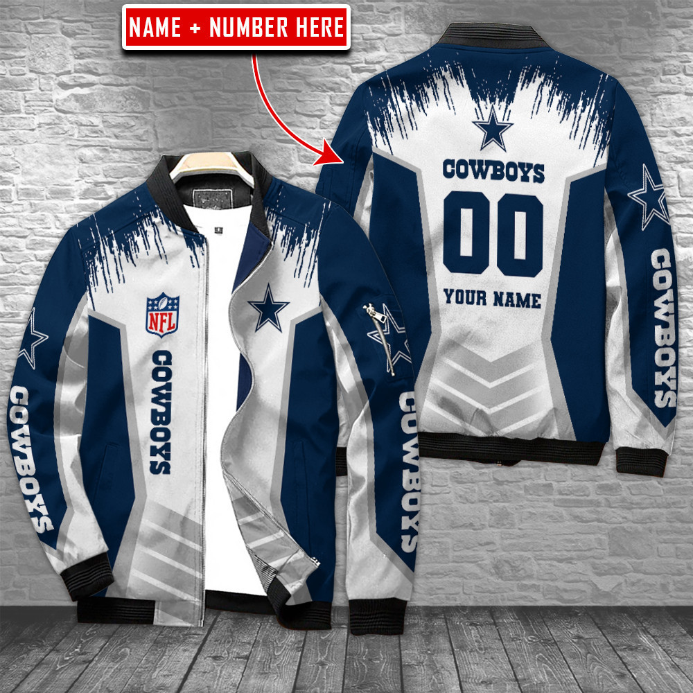 Cowboys Personalized Bomber Jacket BG817