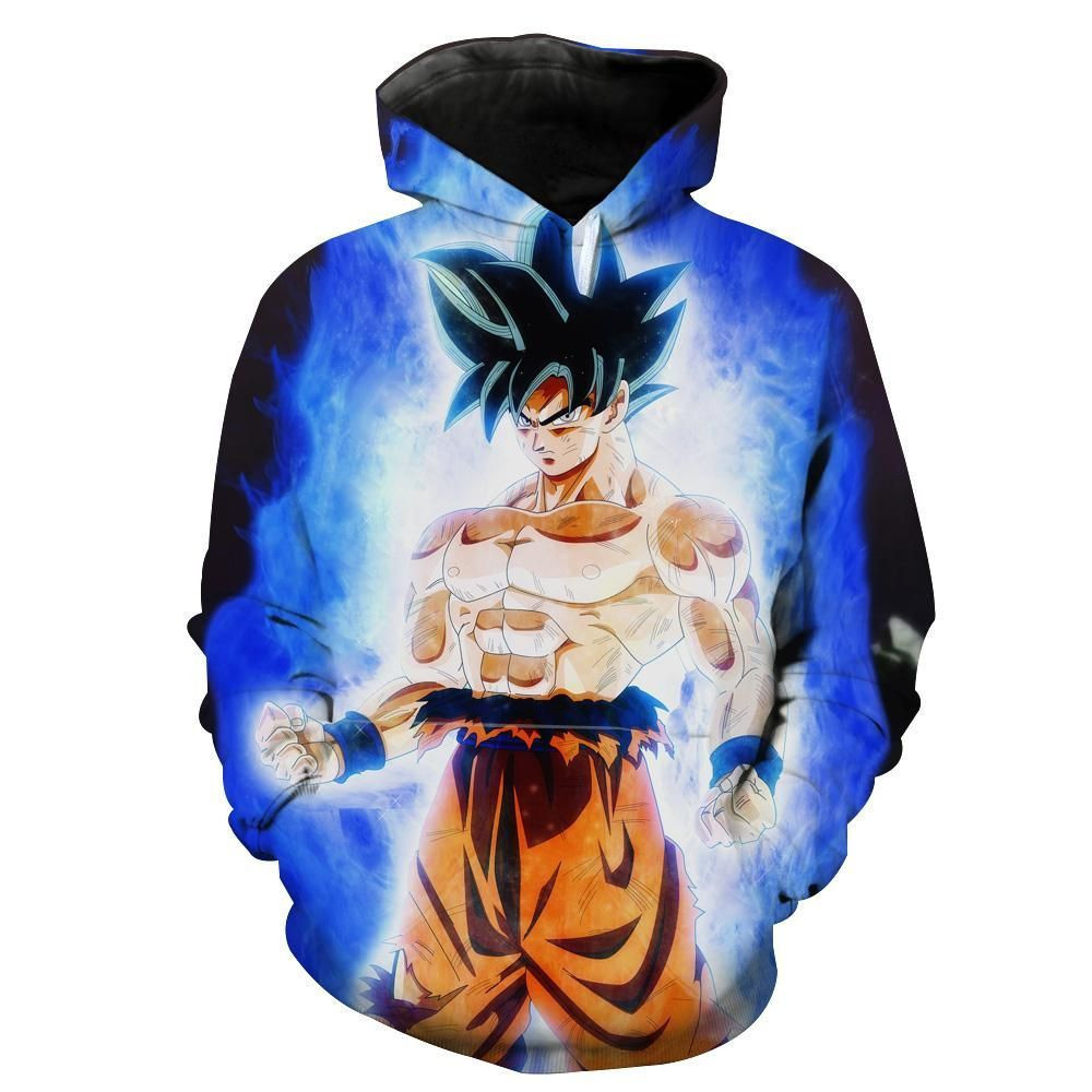 Ultra Instinct Goku 3D All Over Print Hoodie & Zip Hoodie