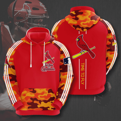 MLB St. Louis Cardinals 3D All Over Print Hoodie & Zip Hoodie