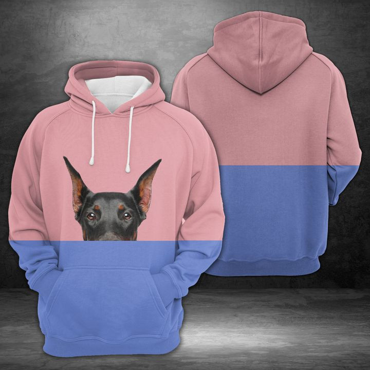 Doberman 3D All Over Print Hoodie & Zip Hoodie