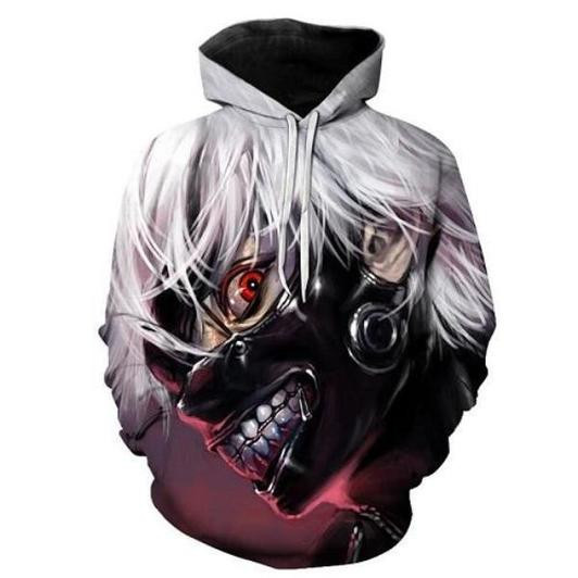 Tokyo Ghoul 3D All Over Print Hoodie & Zip Hoodie