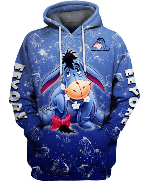 Eeyore Lover 3D All Over Print Hoodie & Zip Hoodie