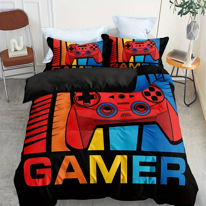 Game Bedding Set Video Game Console Gamer Duvet Covers