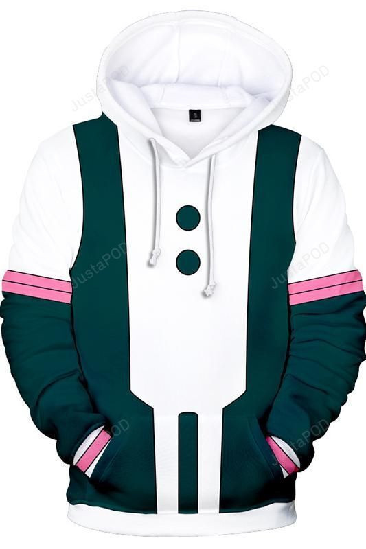 Boku No Hero My Hero Academia Ochaco Uraraka 3D All Over Print Hoodie & Zip Hoodie