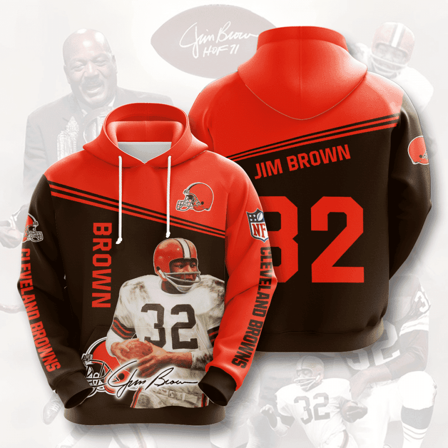 Cleveland Browns 3D All Over Print Hoodie & Zip Hoodie