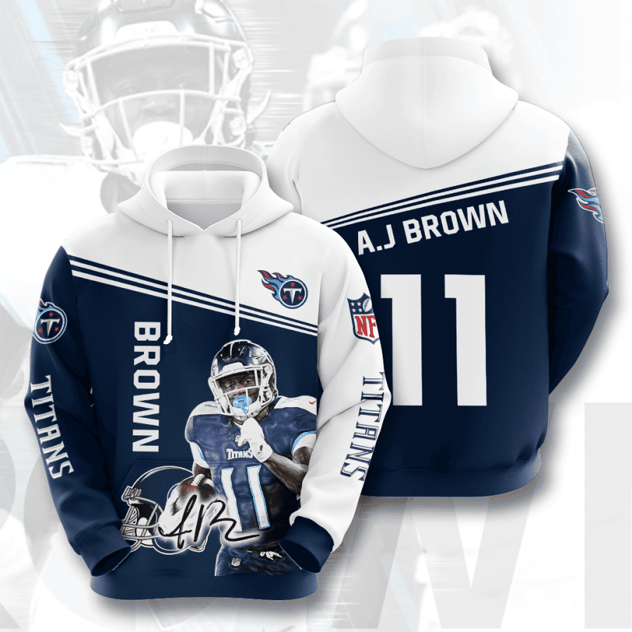 Tennessee Titans 3D All Over Print Hoodie & Zip Hoodie