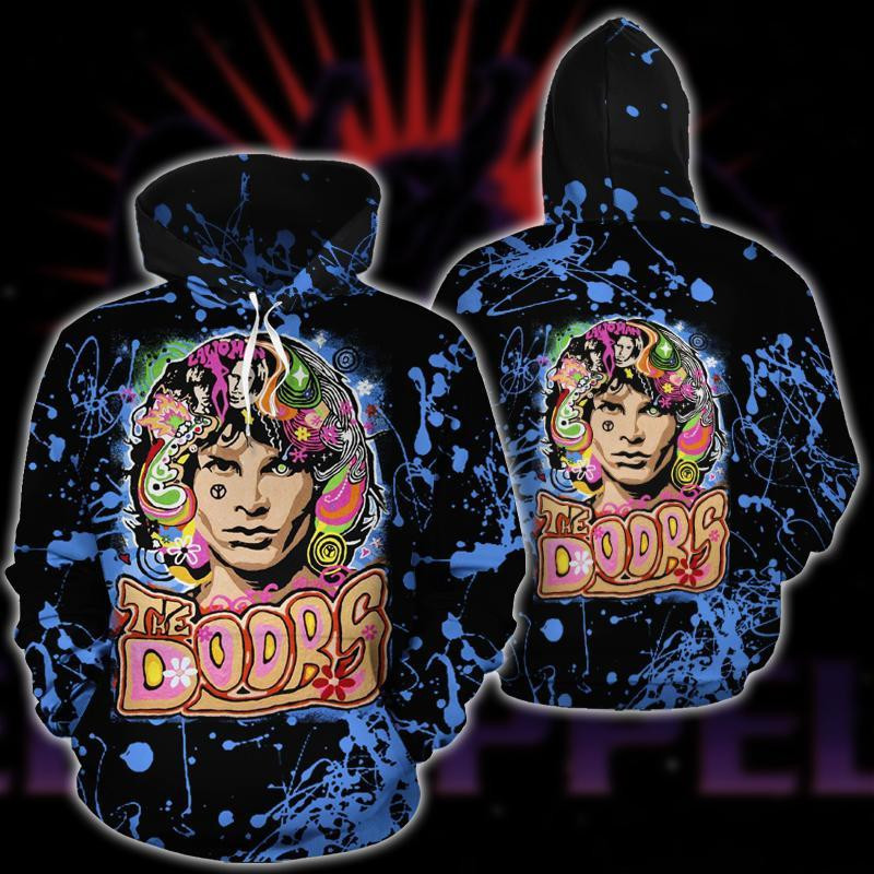 Jim Morrison The Doors Band All Over Print Hoodie