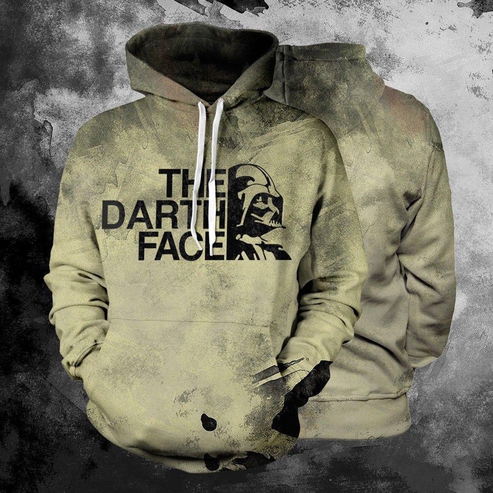 Star Wars The Darth Face 3D All Over Print Hoodie & Zip Hoodie