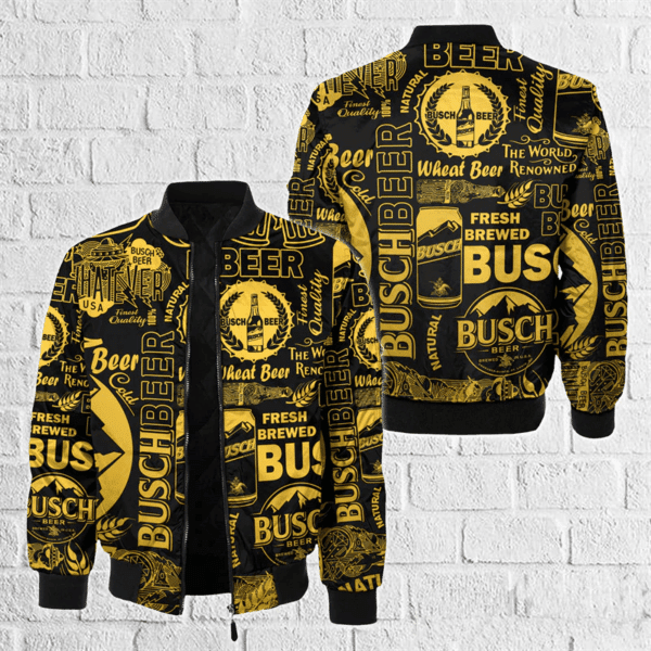 Busch Light Beer 3 Fan Gift, Busch Light Beer Bomber Jacket 170