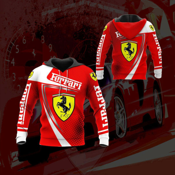 Scuderia Ferrari Luxyry Car 7k947 3d Zip Hoodie Hoodie Ii0 2588