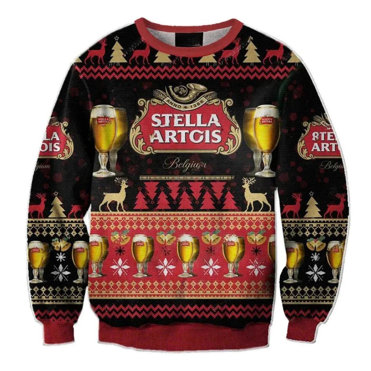 Stella Artois Ugly Christmas Sweater
