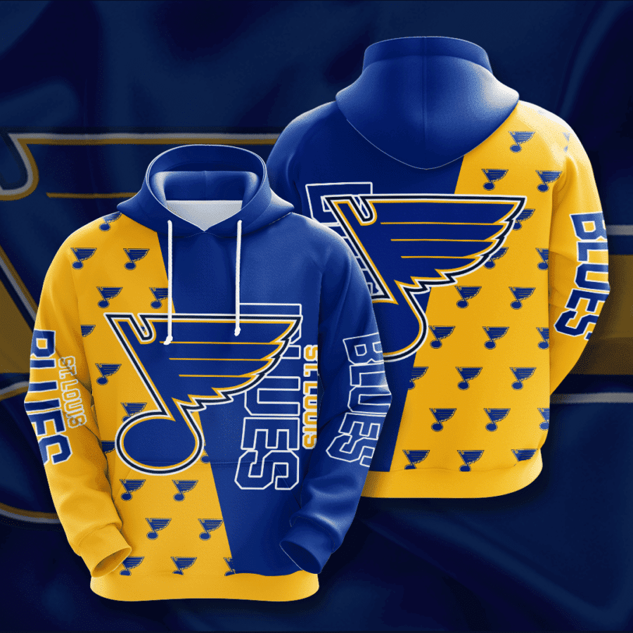 St. Louis Blues 3D All Over Print Hoodie & Zip Hoodie