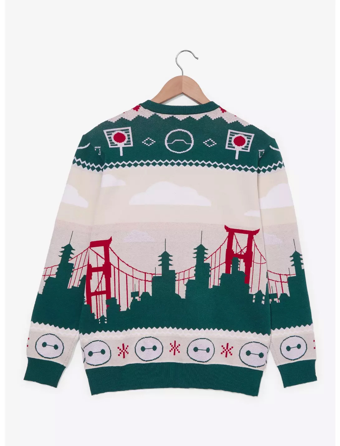 Big Hero 6 Baymax Holiday Ugly Christmas Sweater