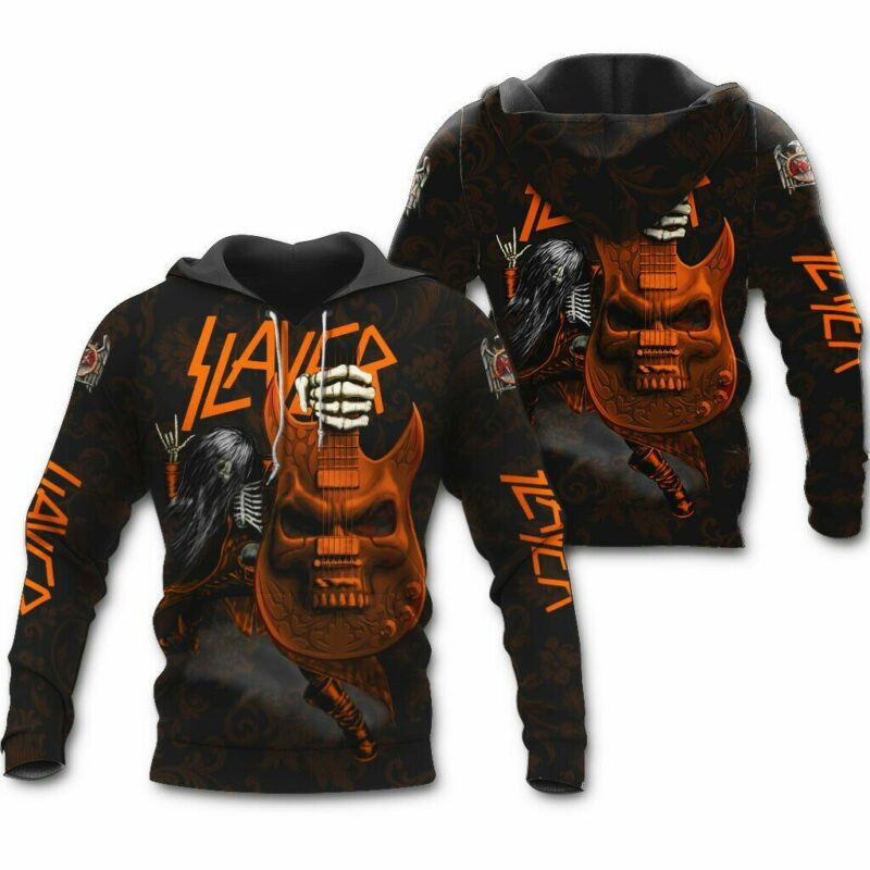 Slayer Rock Band Music 3d Hoodie Zip Hoodie