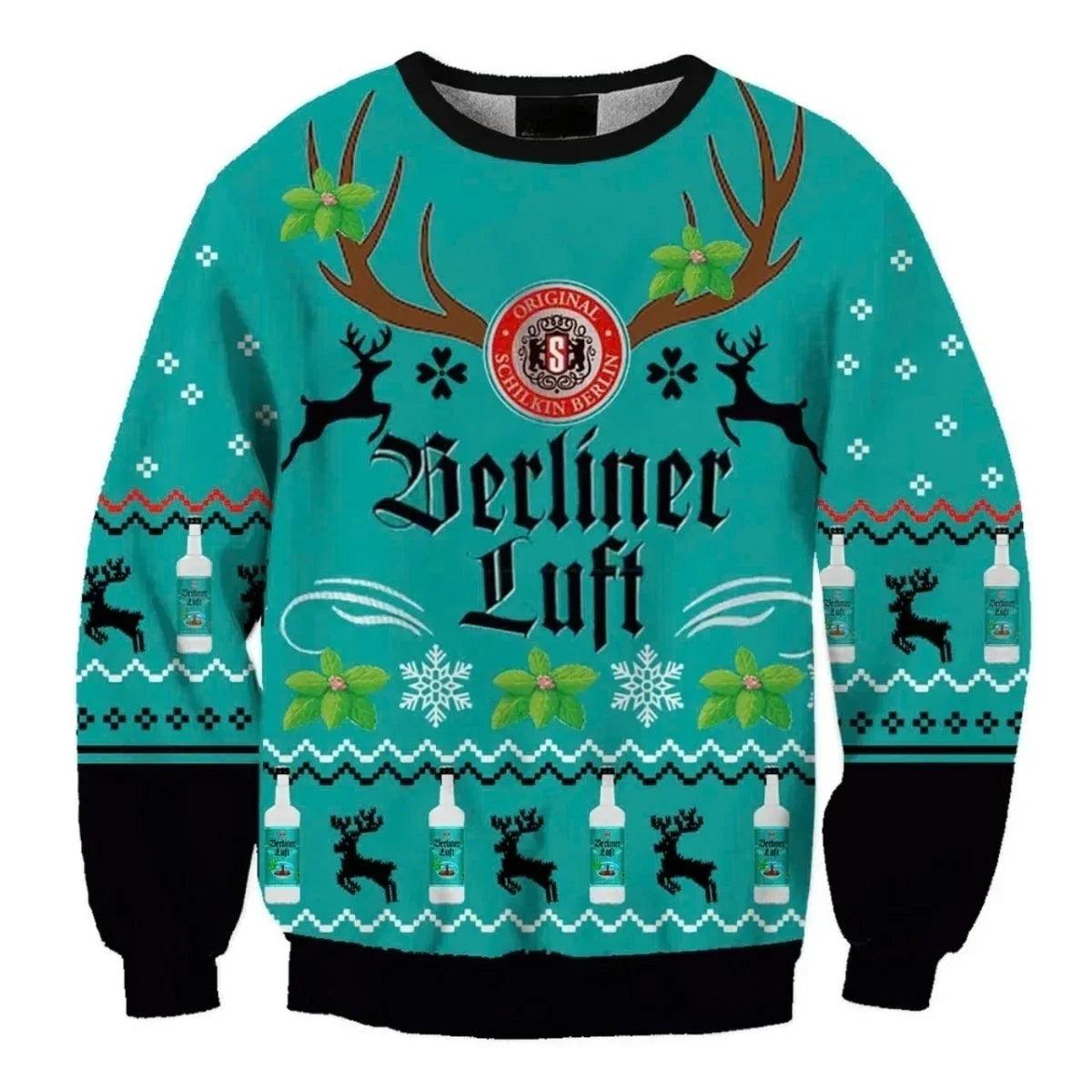 Berliner Luft Christmas Reindeer Ugly Christmas Sweater