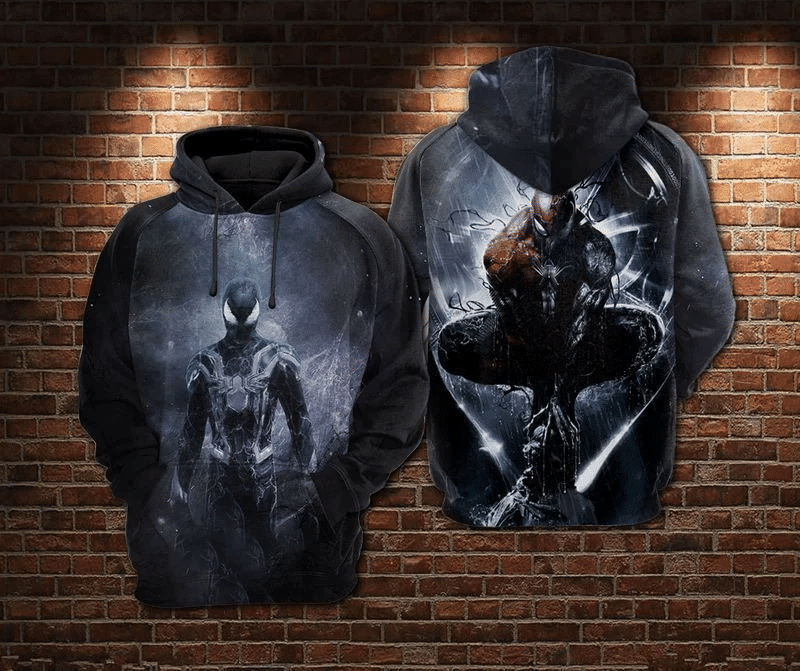 Spiderman Avengers Marvel Over Print 3d Hoodie Zip Hoodie