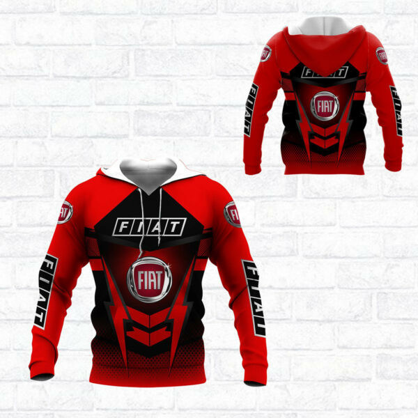 Fiat Shirt 1027, 3d Hoodie Zip Hoodie 541