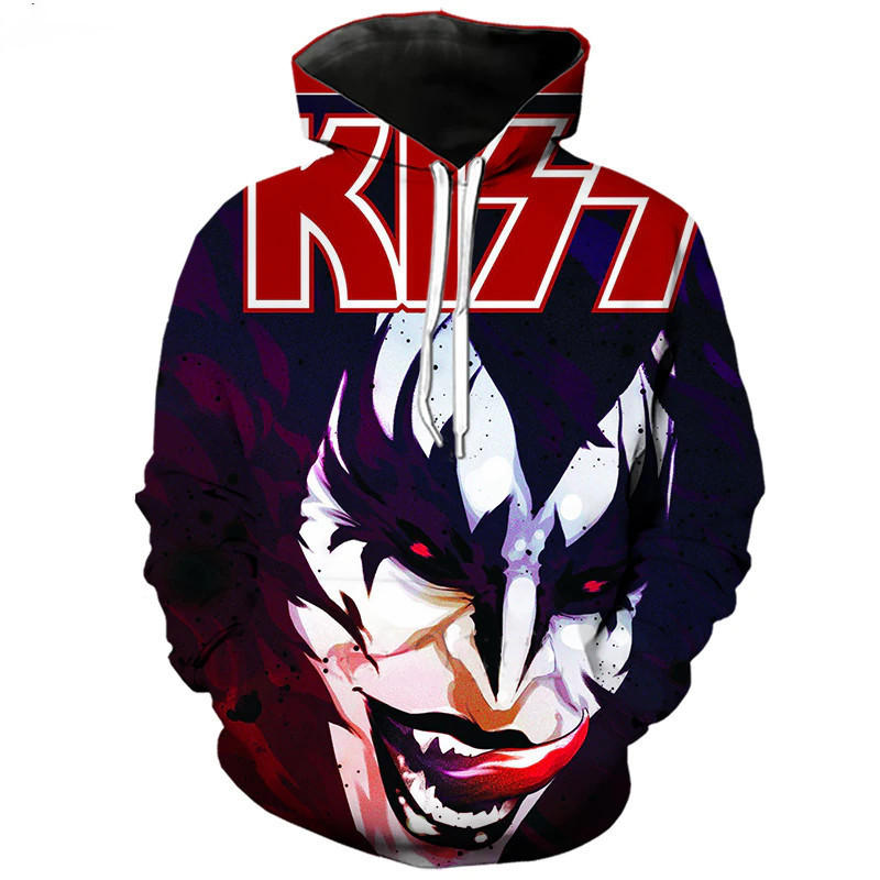 Rock Kiss Band Hoodie 3d