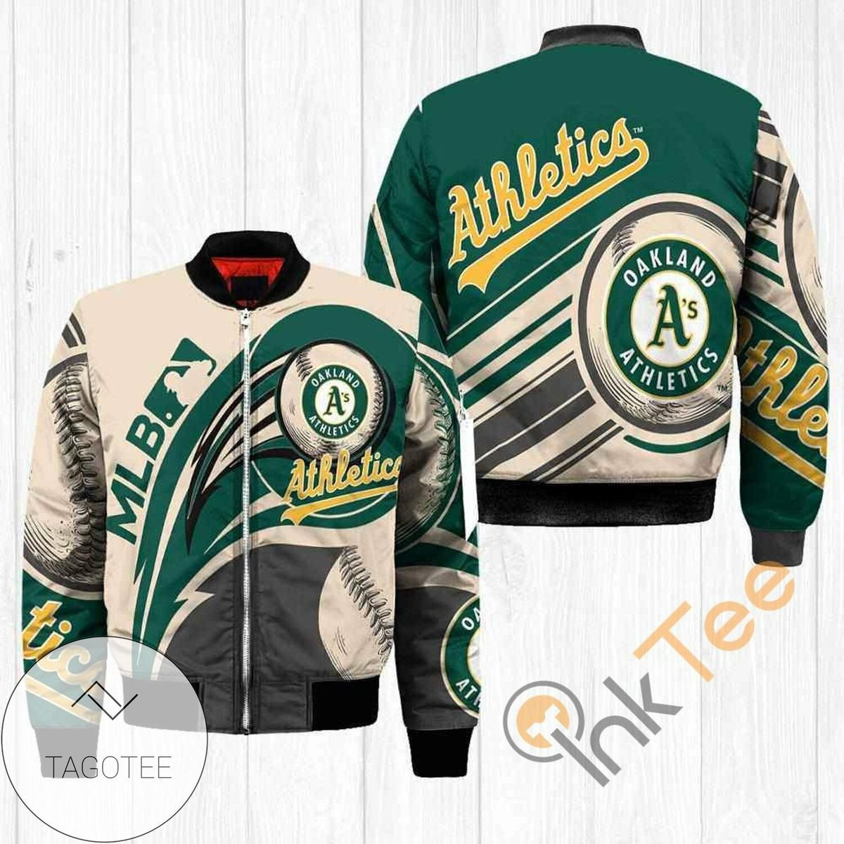 Oakland Athletics Bomber Jacket V1