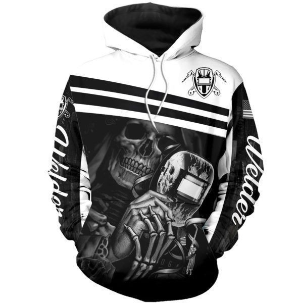 Welder Skull 3D All Over Print Hoodie & Zip Hoodie