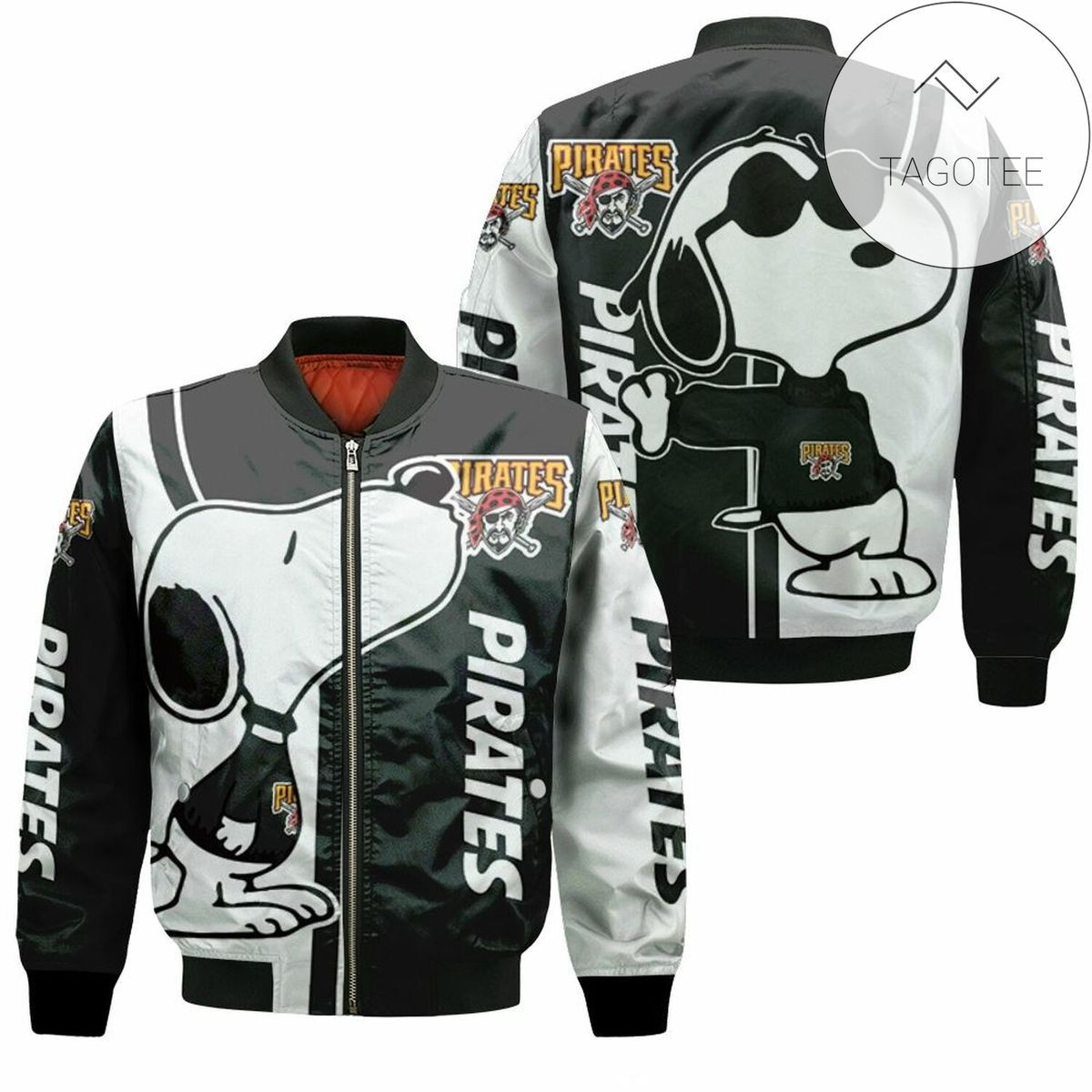 Pittsburgh Pirates Snoopy Lover Bomber Jacket