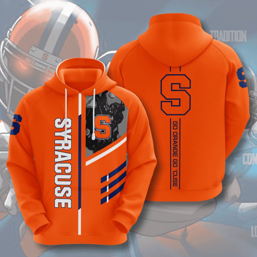 Syracuse Orange 3D All Over Print Hoodie & Zip Hoodie