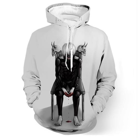 Tokyo Ghoul 3D All Over Print Hoodie & Zip Hoodie