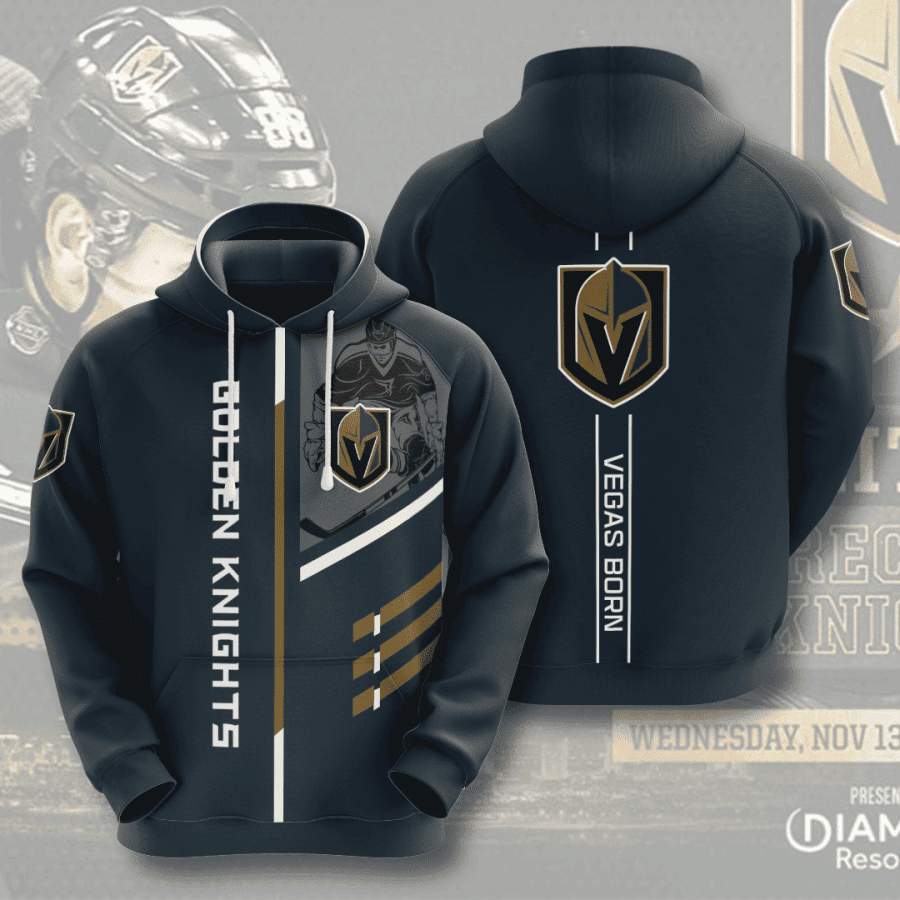 Vegas Golden Knights 3D All Over Print Hoodie & Zip Hoodie