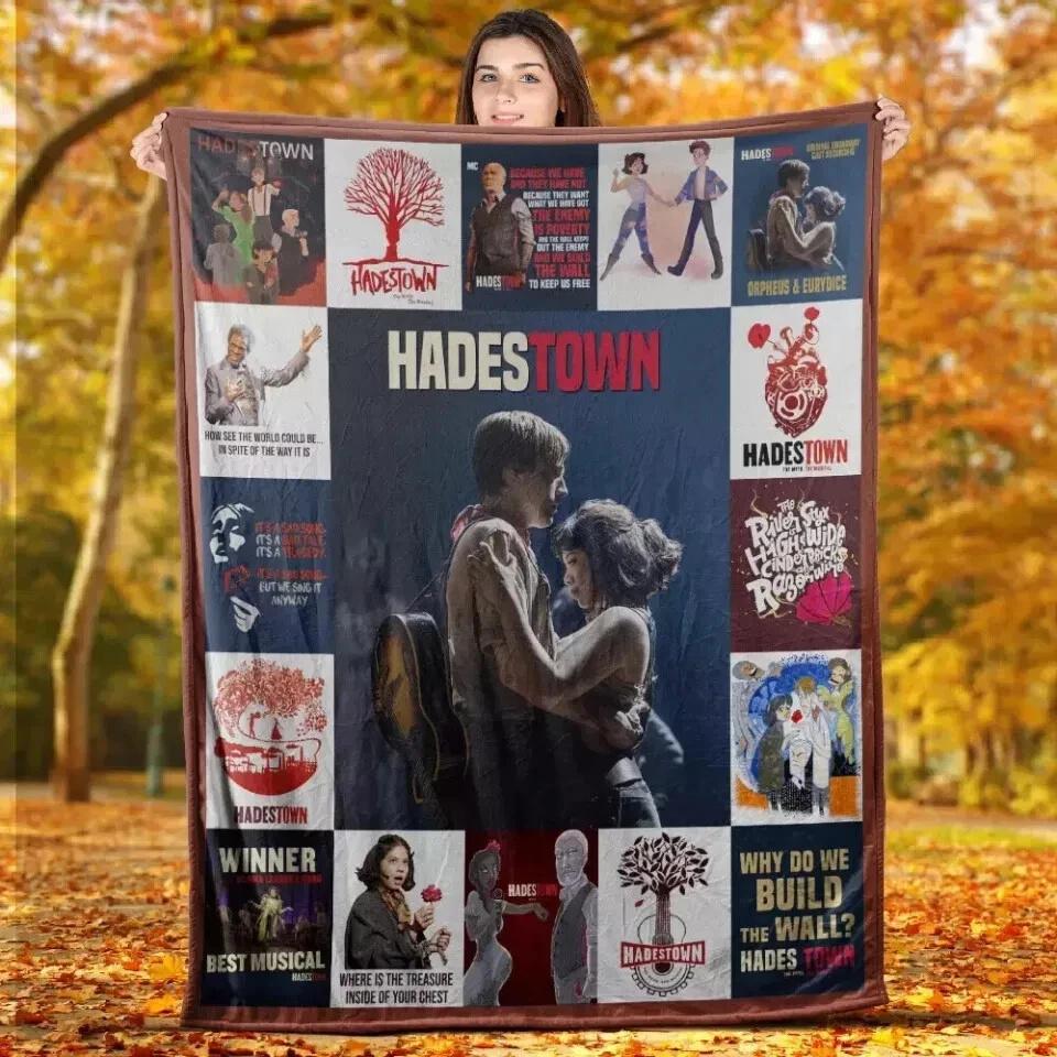 Hadestown Fleece Sherpa Blanket