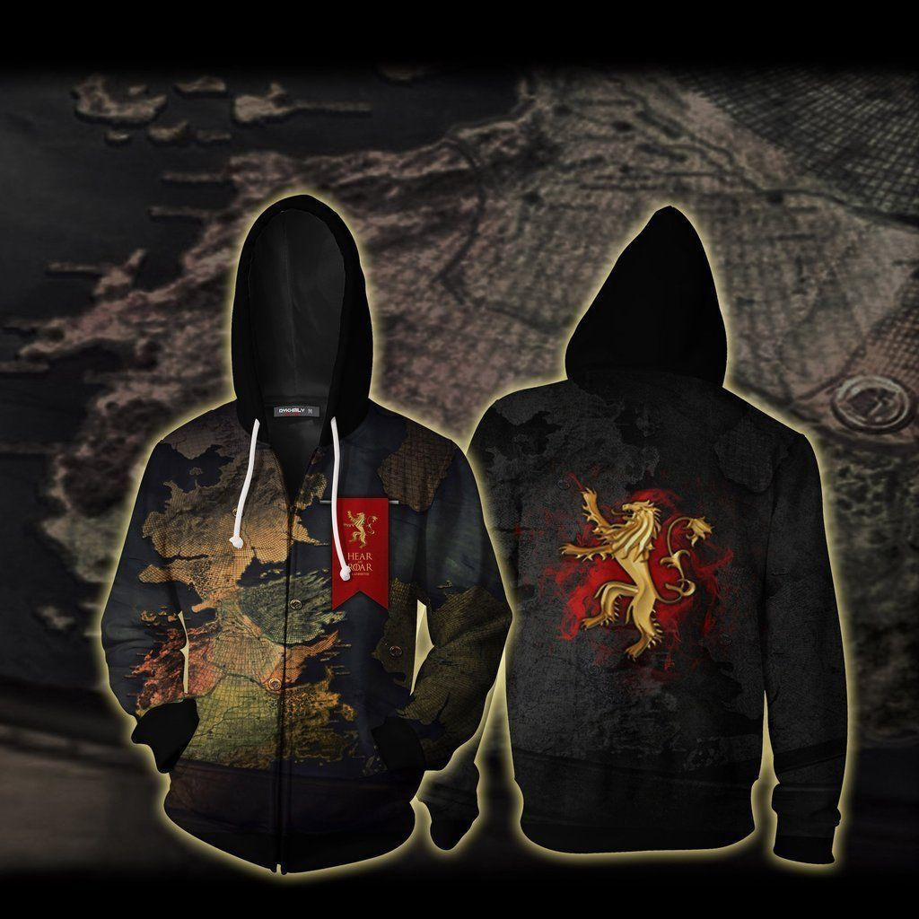 New American TV Game of Thrones 3D All Over Print Hoodie & Zip Hoodie