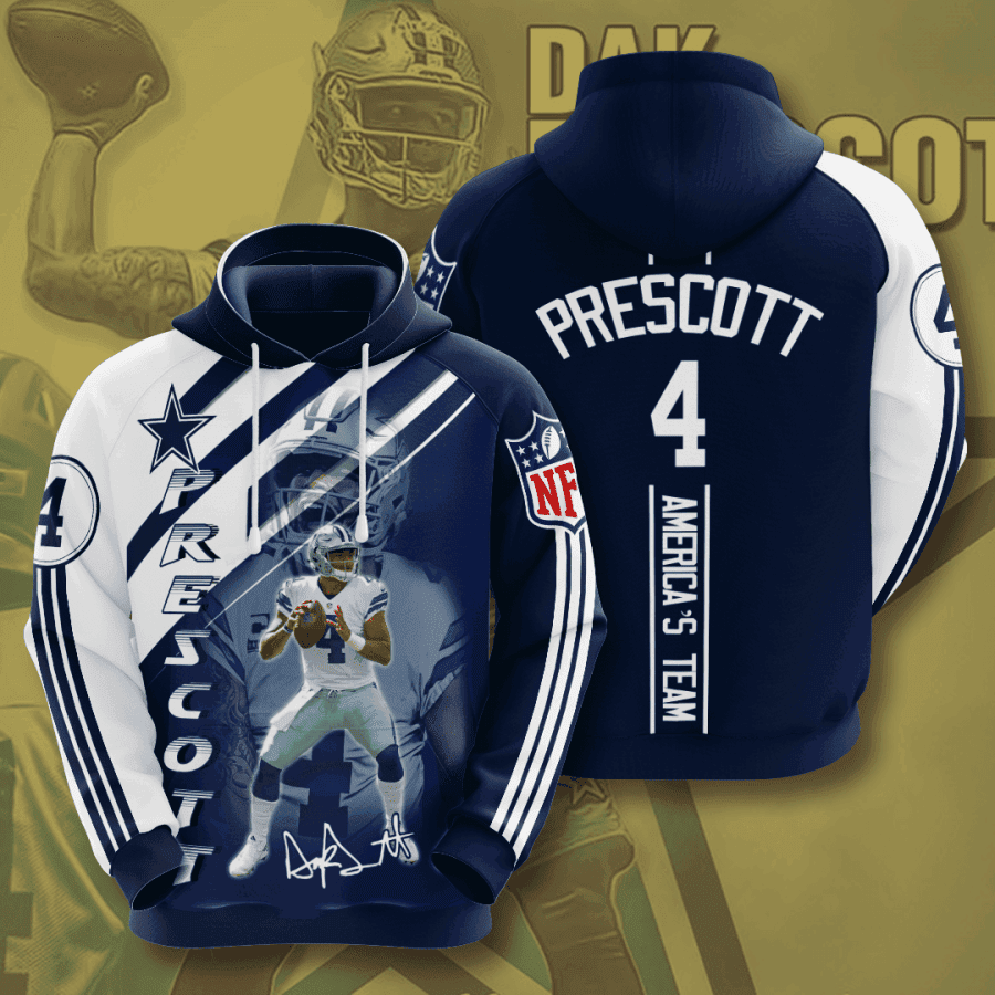 Cowboys 3D All Over Print Hoodie & Zip Hoodie