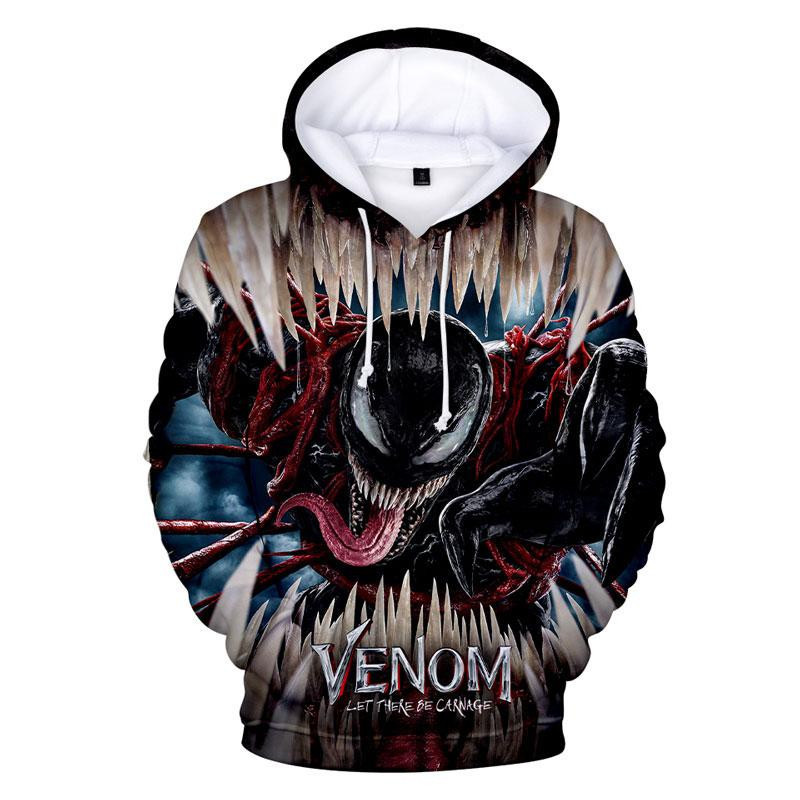 Venom Hoodie Carnage Hoodie Drawstring 01