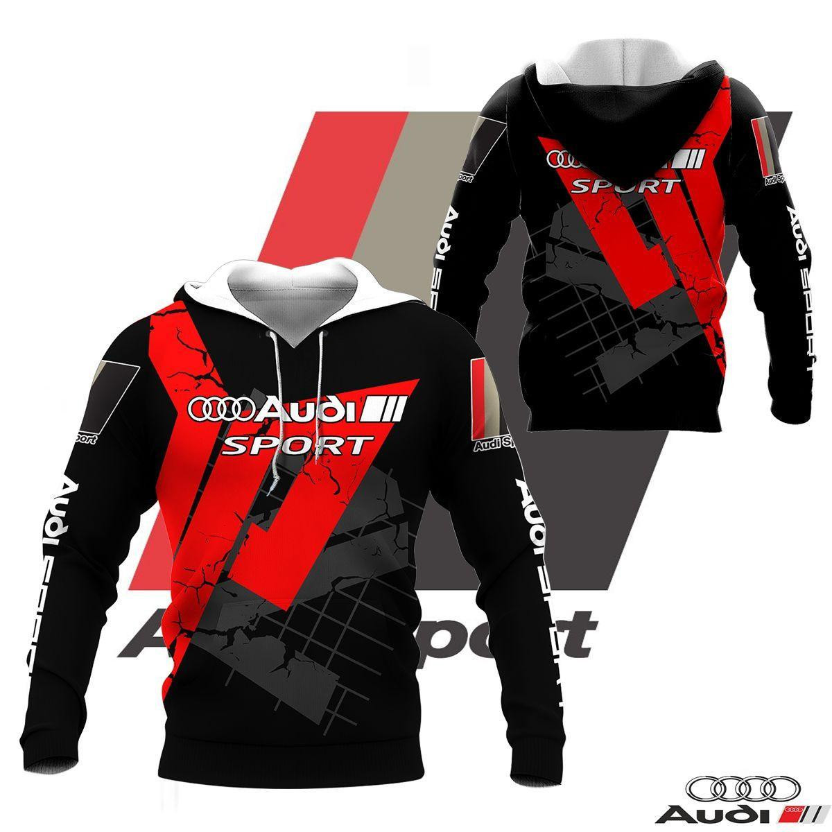 Audi Sport Luxury Car 8k261 3d Zip Hoodie Hoodie Ii0