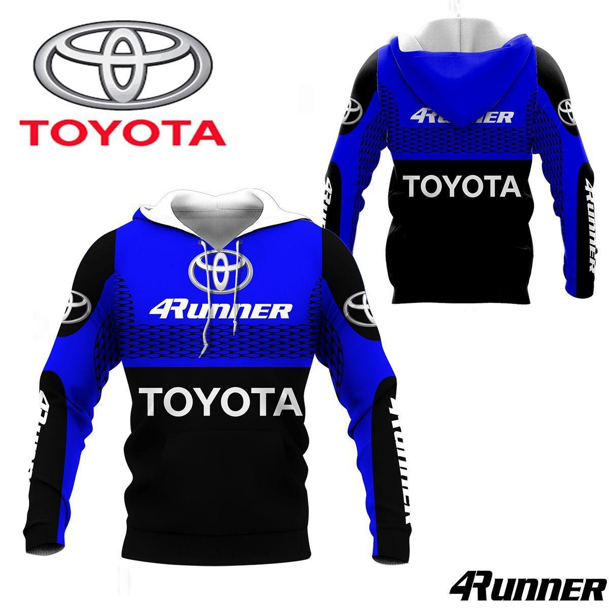 Toyota 4runner Shirt 377, 3d Hoodie Zip Hoodie